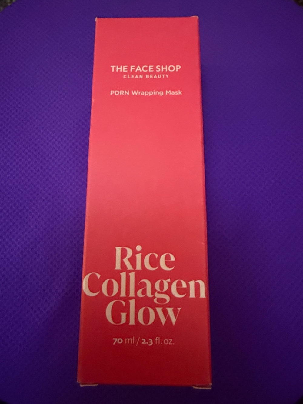Rice Collagen Glow PDRN Wrapping Mask - Pink